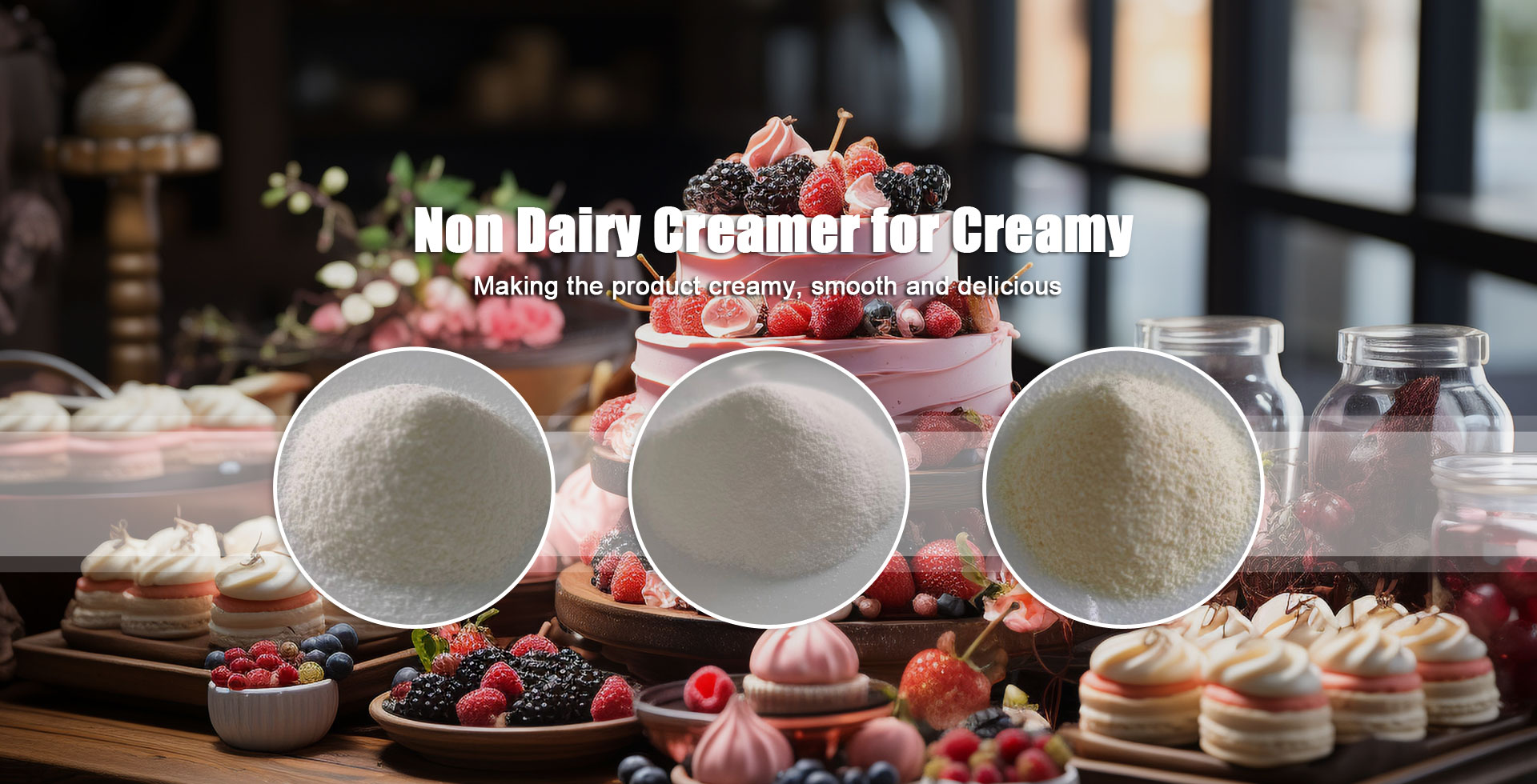 Crema senza latticini per u fornitore di creme